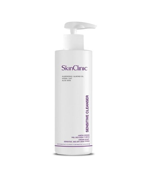 skinclinic | facial hygiene. sensitive cleanser 250ml.
