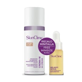 skinclinic | kit: m color clair cream 50ml. + melanyc serum 4ml.