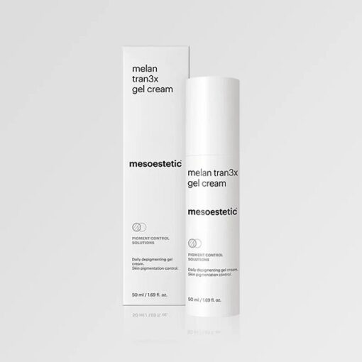 mesoestetic. melan tran3x gel cream 50ml.